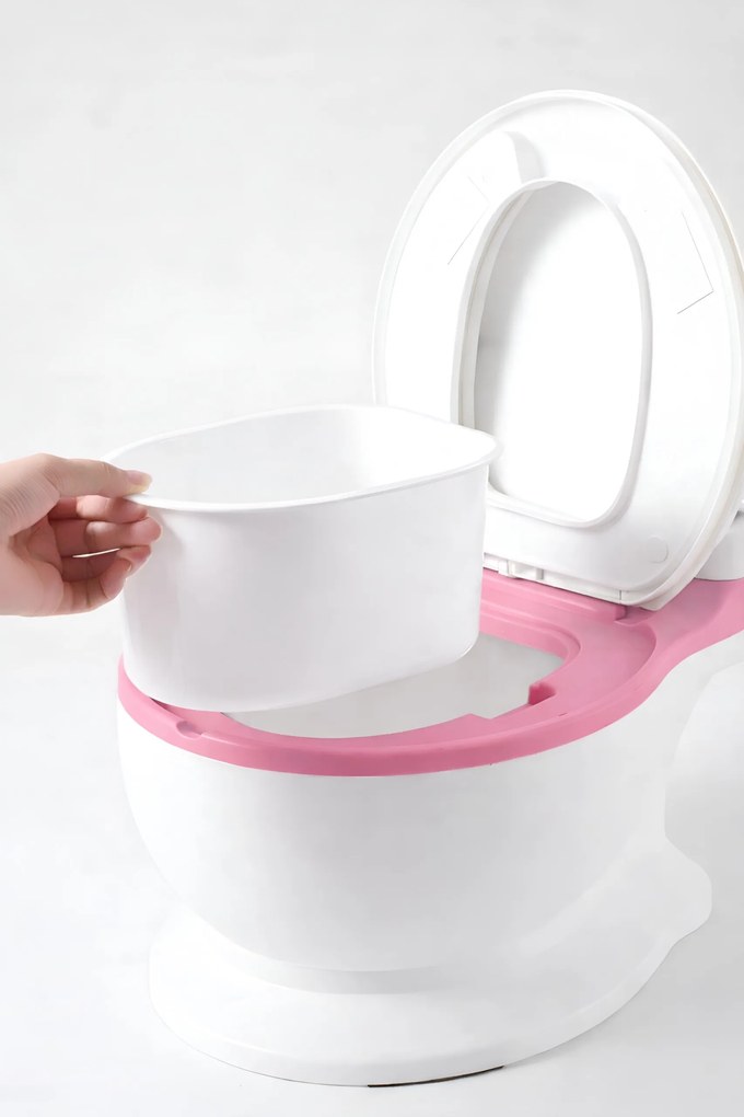 TRENDIE Detský interaktívny nočník ružový