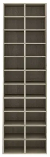 vidaXL Skrinka na topánky farba dubu sonoma 54x34x183 cm drevotrieska-