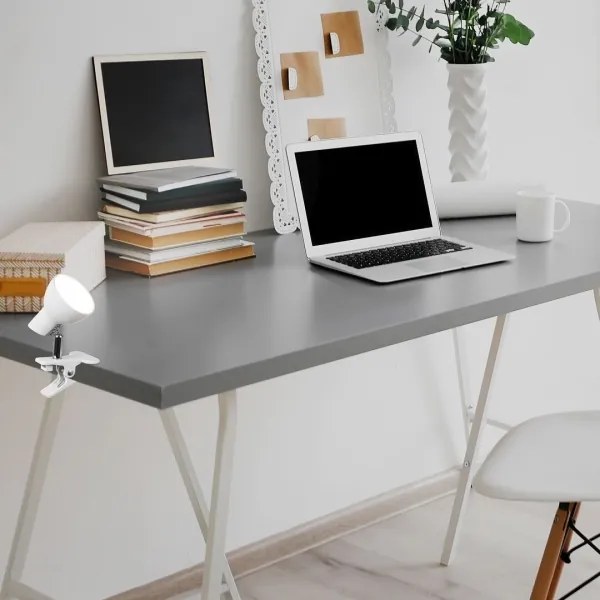 Rabalux 1477 - LED Lampa s klipom NOAH LED/5W/230V biela