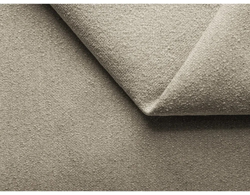 Béžová pohovka z textílie buklé 190 cm Ailani – Makamii