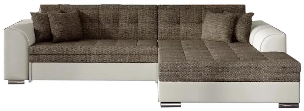 Rohová rozkladacia sedačka SORENTO, 294x80x196 cm, berlin04/soft033(beige), pravá