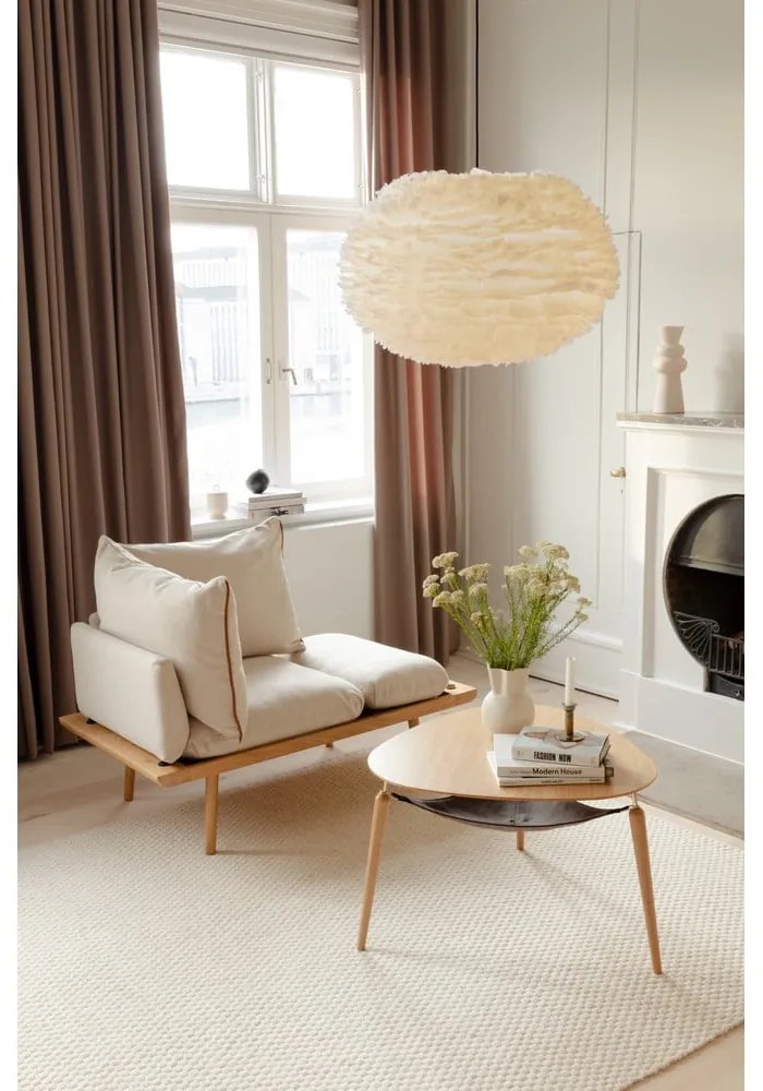 Konferenčný stolík v prírodnej farbe ø 80 cm Hang Out – UMAGE