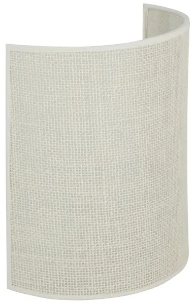 Brilagi - Nástenné svietidlo SEMI 1xE27/15W/230V pr. 20 cm krémová