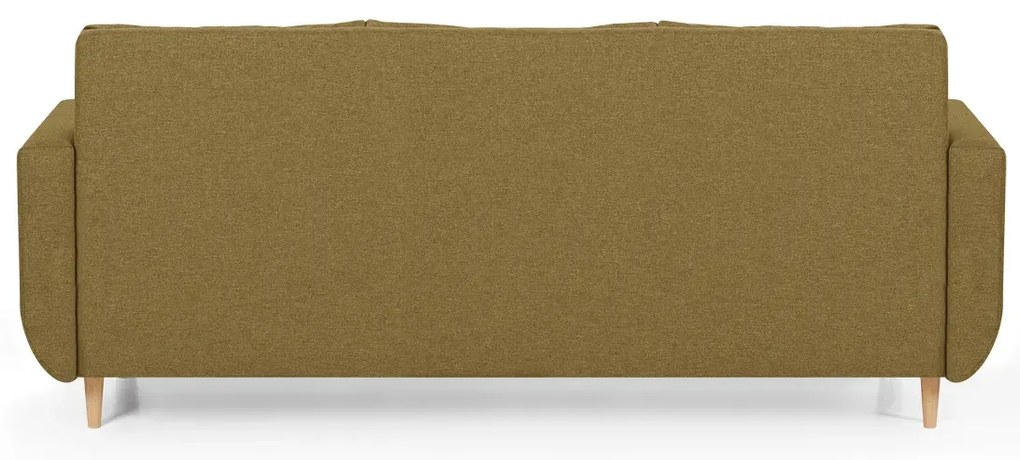 Rozkládací pohovka DORIS Hořčicová