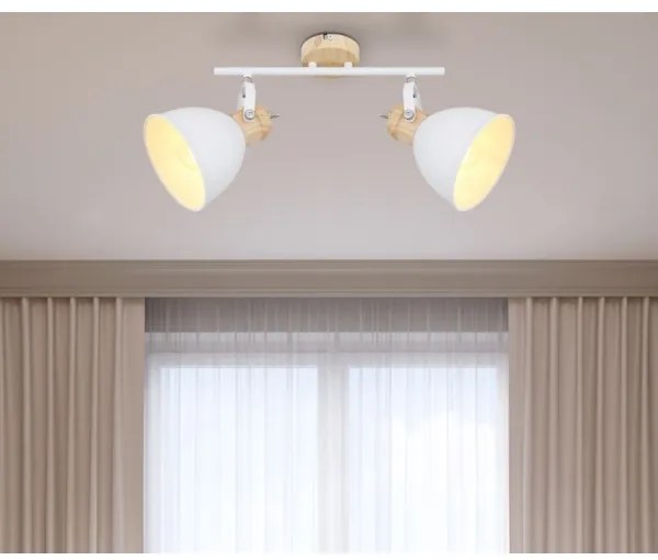 Globo 54018-2 - Bodové svietidlo WIHO 2xE27/40W/230V