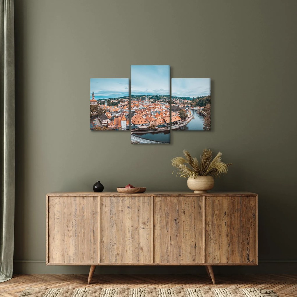 Obraz - Český Krumlov (90x60 cm)