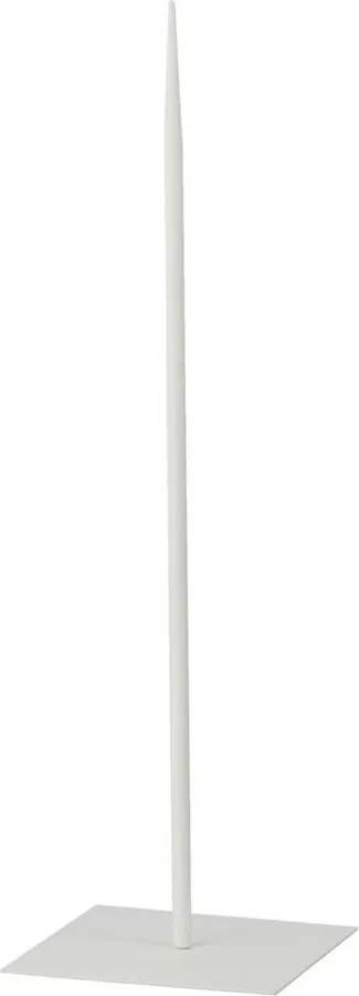 Biely kovový stojan na toaletný papier M - 18 * 18 * 60 cm