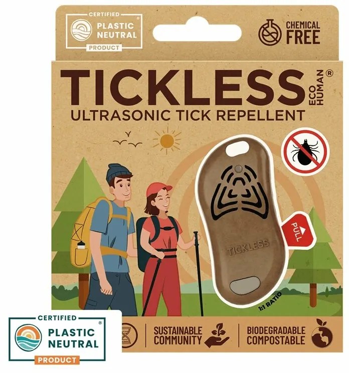 TICKLESS® ECOHuman Ultrazvukový odpuzovač kliešťata bliech pre ľudí