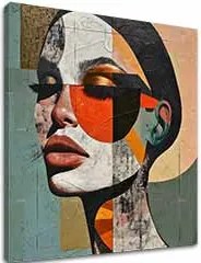 Elegantný obraz ženy Harmónia tvarov