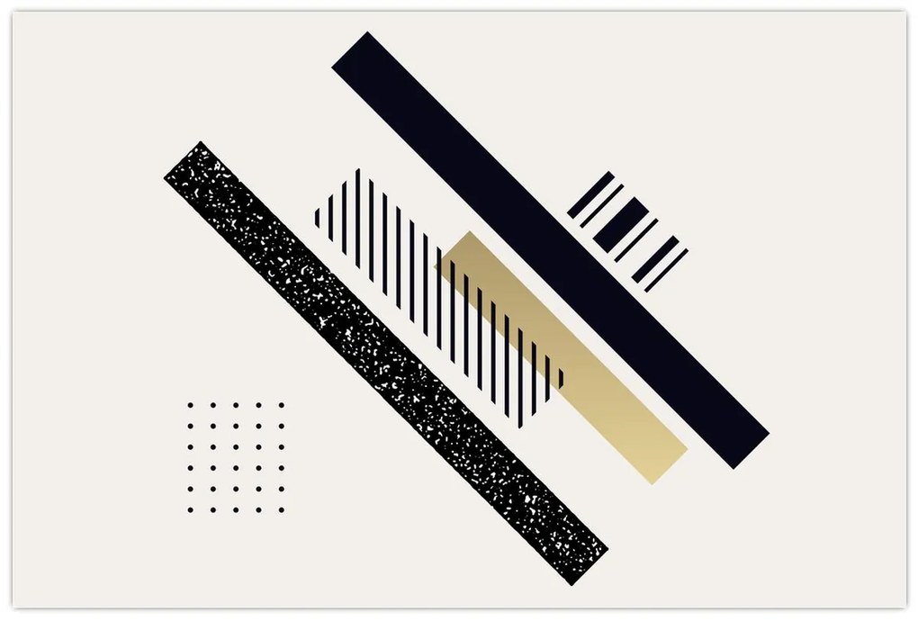 Obraz - Geometrické tvary N⁰5 (90x60 cm)