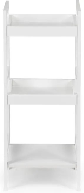 Univerzálny regál 72 cm do interiéru biela