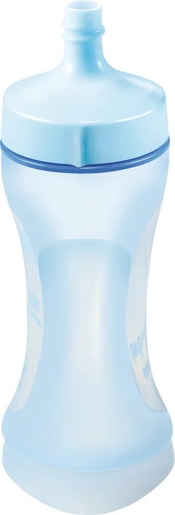 TESCOMA pružná fľaša PAPU PAPI 200 ml, s lyžičkou, modrá