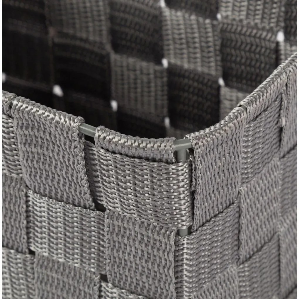 Úložný organizér do zásuvky Compactor TEX vysoký - 19 x 14 x 13 cm, sivý