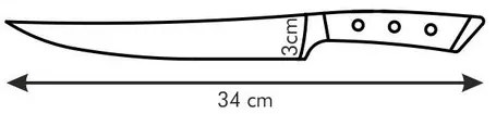 Tescoma Nôž porciovací AZZA, 21 cm, 21 cm
