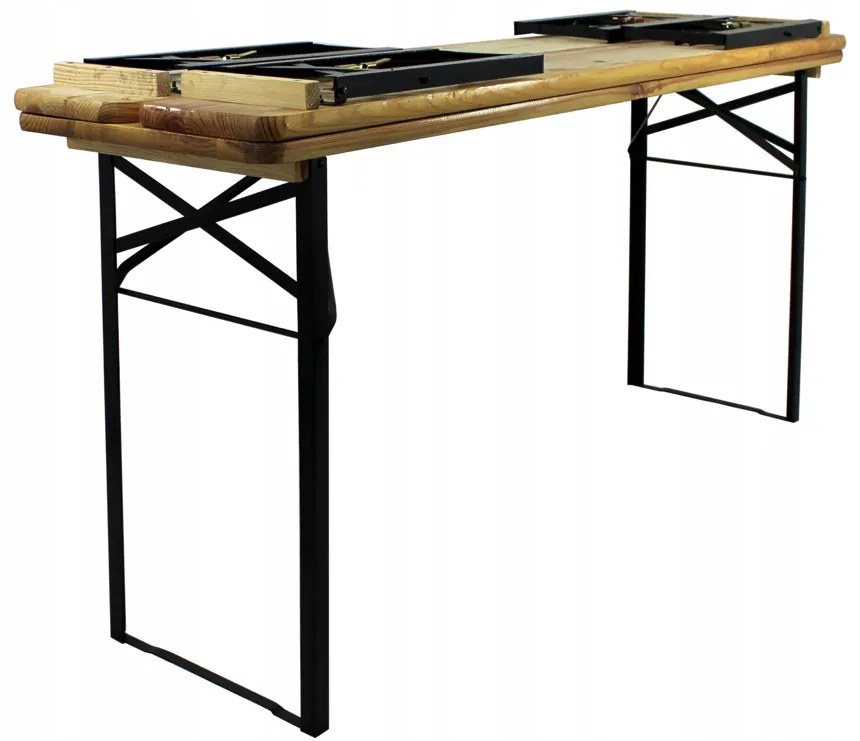 Skladací pivný set - stôl + dve lavičky