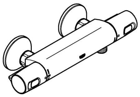 GROHE 34229002 - Termostatická sprchová batéria PRECISION TREND DN 15 chróm