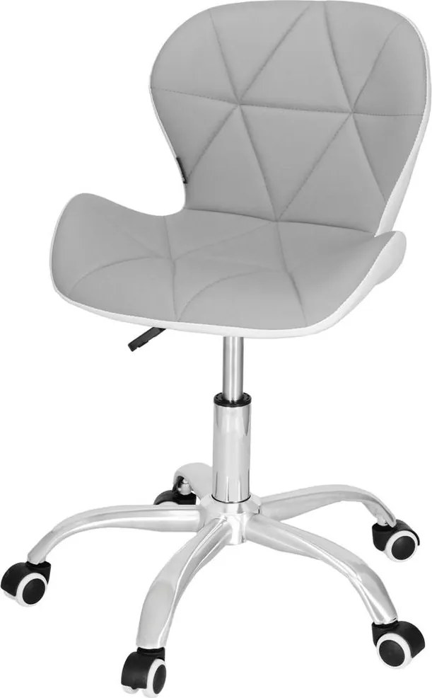 Springos kancelárska stolička – otočná stolička na kolieskach pre prácu a štúdium Farba: tmavosivá