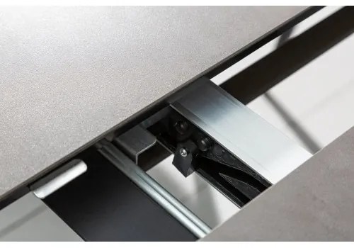 Rozkladací jedálenský stôl 40648 180/230 x 90cm Anthracite Ceramik  - Komfort-nábytok