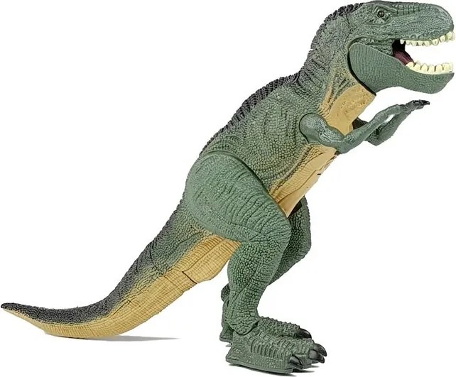 LEAN Toys Batéria Tyranosaurus Dinosaurus Zelené prechádzky