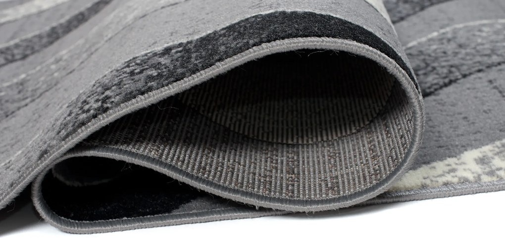 TA Koberec K857A ŠEDÁ LACNÉ PP CRM Rozmer: 70x150 cm