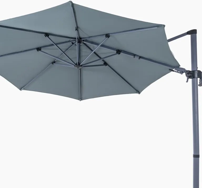 InternetovaZahrada - Furnigo Slnečník Lumin Ø300 cm - antracit