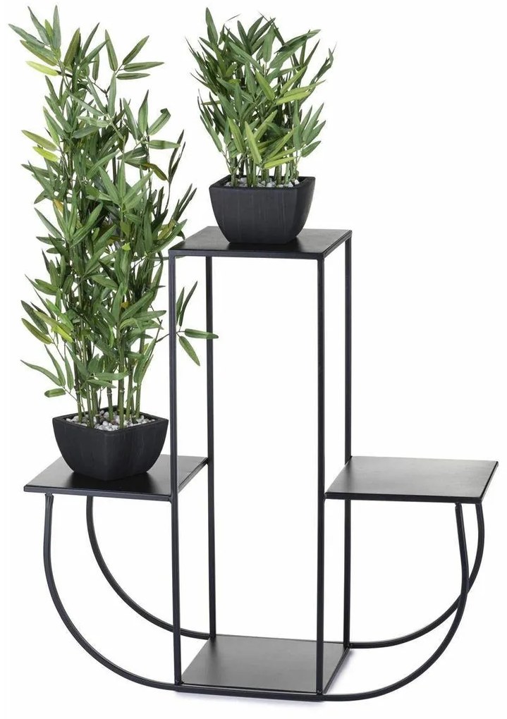 Kvetinový stojan ARKA 70 cm čierny