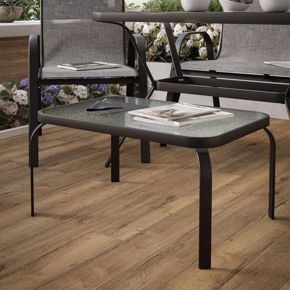 ZÁHRADNÝ JEDÁLENSKÝ SET ILARIO 2 X STOLIČKA + DVOJKRESLO + STÔL + STOLÍK