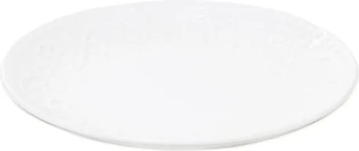 Dezertný tanier SYLIA biely s ornamentom SS23 844015