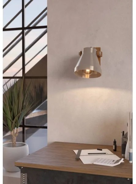 Eglo 43948 - Nástenné bodové svietidlo CAWTON 1xE27/40W/230V