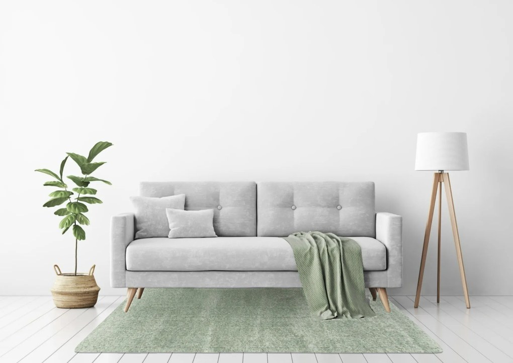 Sintelon, Kusový koberec Dolce Vita 01 / AAA, 120x170, zelená, obývacia izba