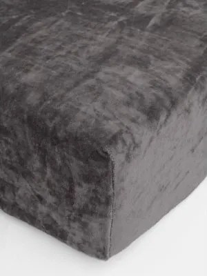 Plachta mikroplyš Deluxe 140 × 200 cm – tmavo sivé