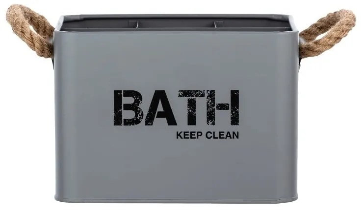 Sivý kúpeľňový box Wenko Gara