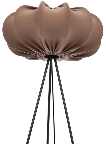 Stojacia lampa CAFEE 1xE27/40W/230V hnedá/čierna