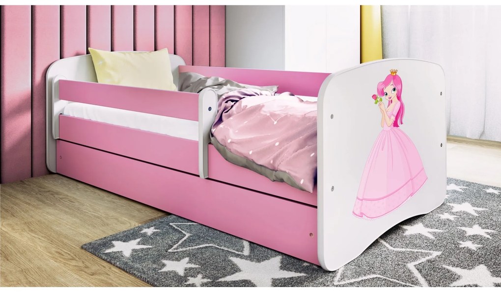 Dětská postel Babydreams princezna růžová