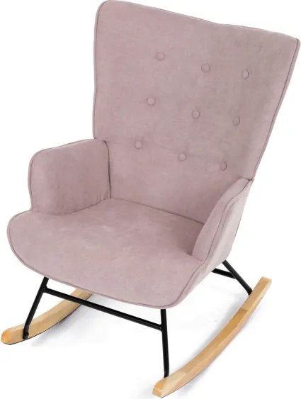 Hojdacie kreslo ružové AK-371 PINK2