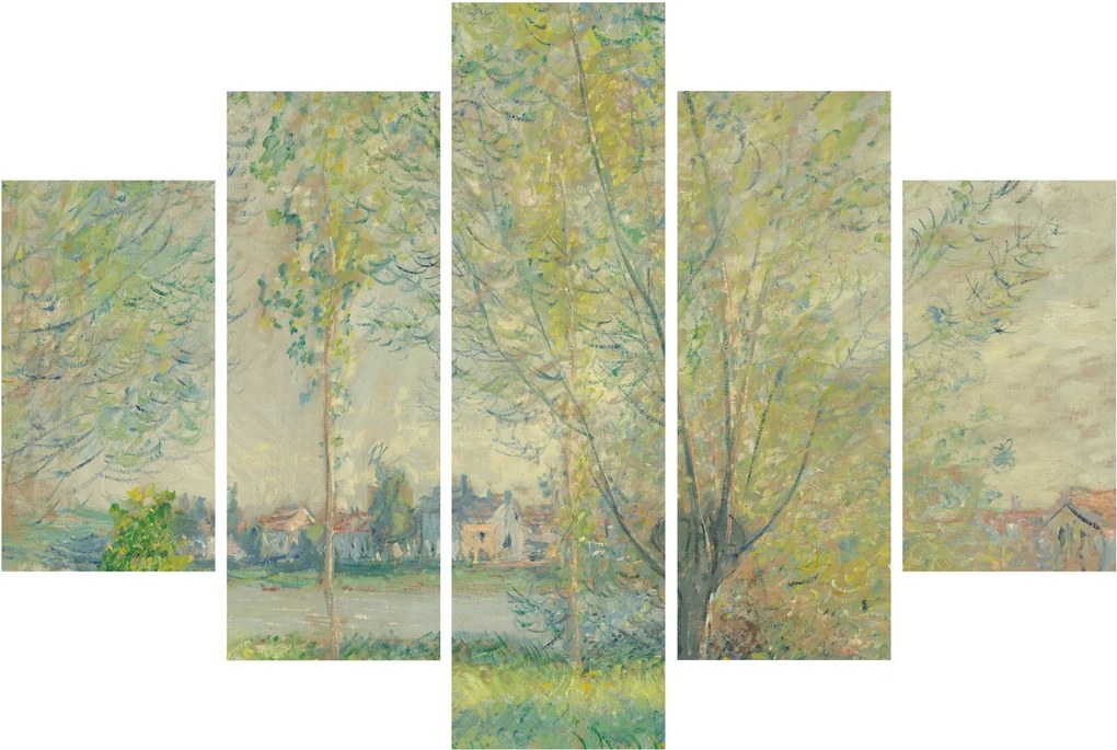 Obraz - Claude Monet, The Willows, reprodukcia (150x105 cm)