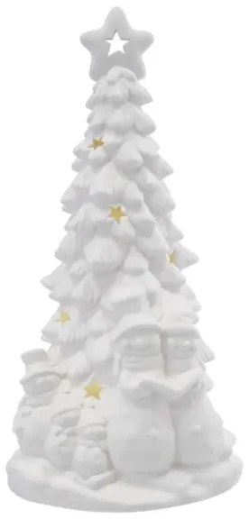 LED vianočná dekorácia LED/2xAA teplá biela stromček