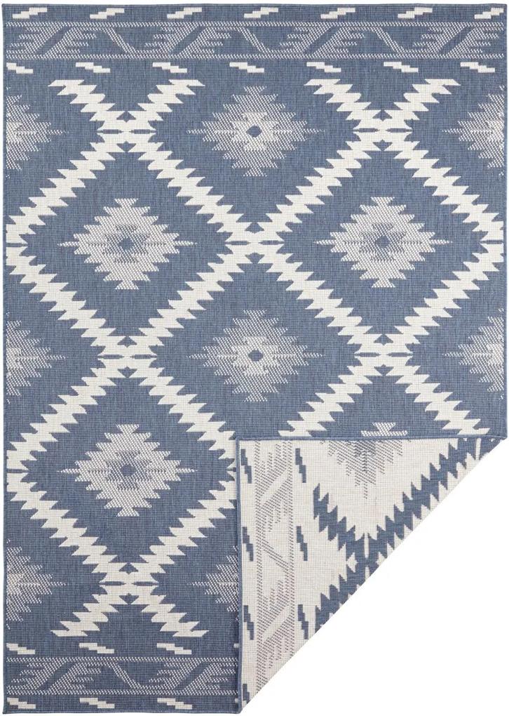 Bougari - Hanse Home koberce Kusový koberec Twin Supreme 103430 Malibu blue creme - 80x150 cm
