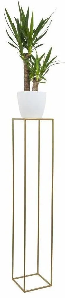 Stojan na kvety 100x24 cm zlatá