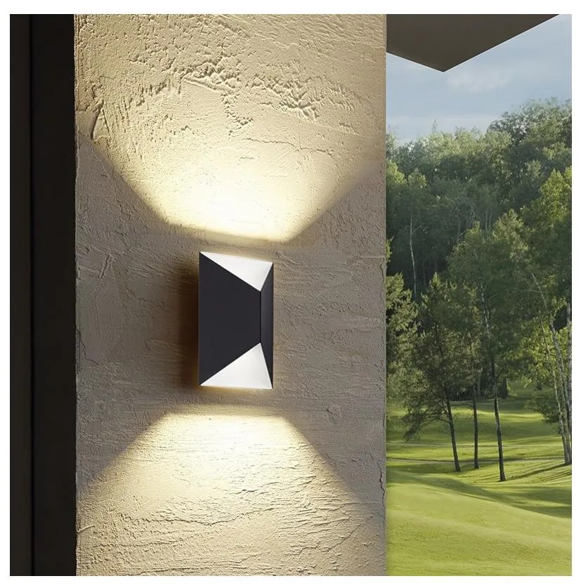 Eglo 93994 - LED vonkajšie osvetlenie PREDAZZO 2xLED/2,5W/230V IP44