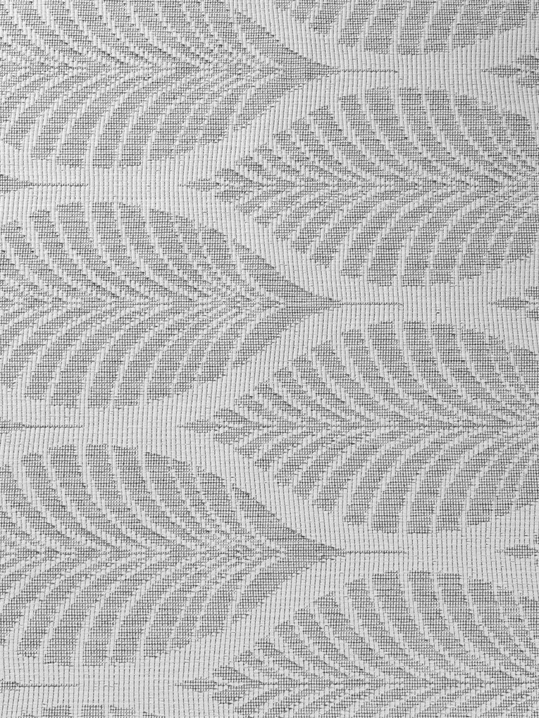 NORTHRUGS, Kusový koberec Duet Liora 106246 White/Gray kruh - na von aj na doma, 160x160 (priemer) kruh, šedá, chodba / predsieň
