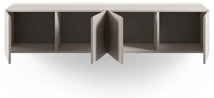 Krémový TV stolík 180x38x35 cm Daroca – Marckeric