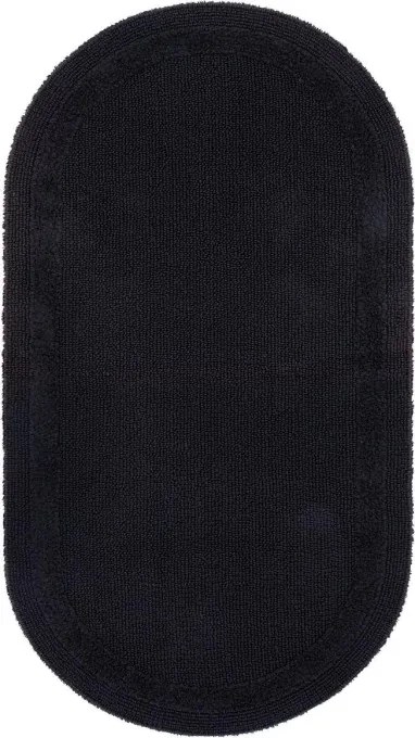 Kúpelňový koberček Keno Elips grafitový B12