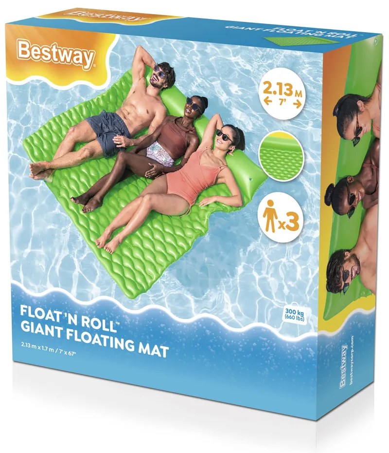 Bestway Nafukovací matrac pre tri osoby 213 x 170 x 21 cm - Bestway 44106