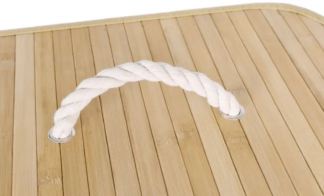 Kôš na bielizeň 1 priehradkový, bambusový