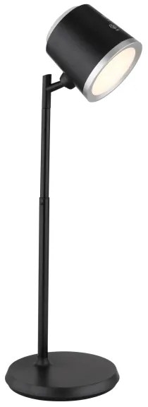 Globo 58454B - LED stmievateľná dotyková stolná lampa MEEYA LED/6W/3,7V čierna