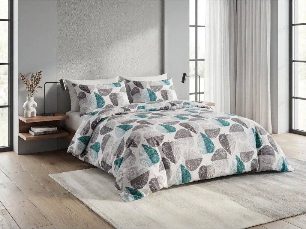 Obliečky z mikrovlákna PULINA sivé Rozmer obliečky: 70 x 80 cm | 140 x 200 cm