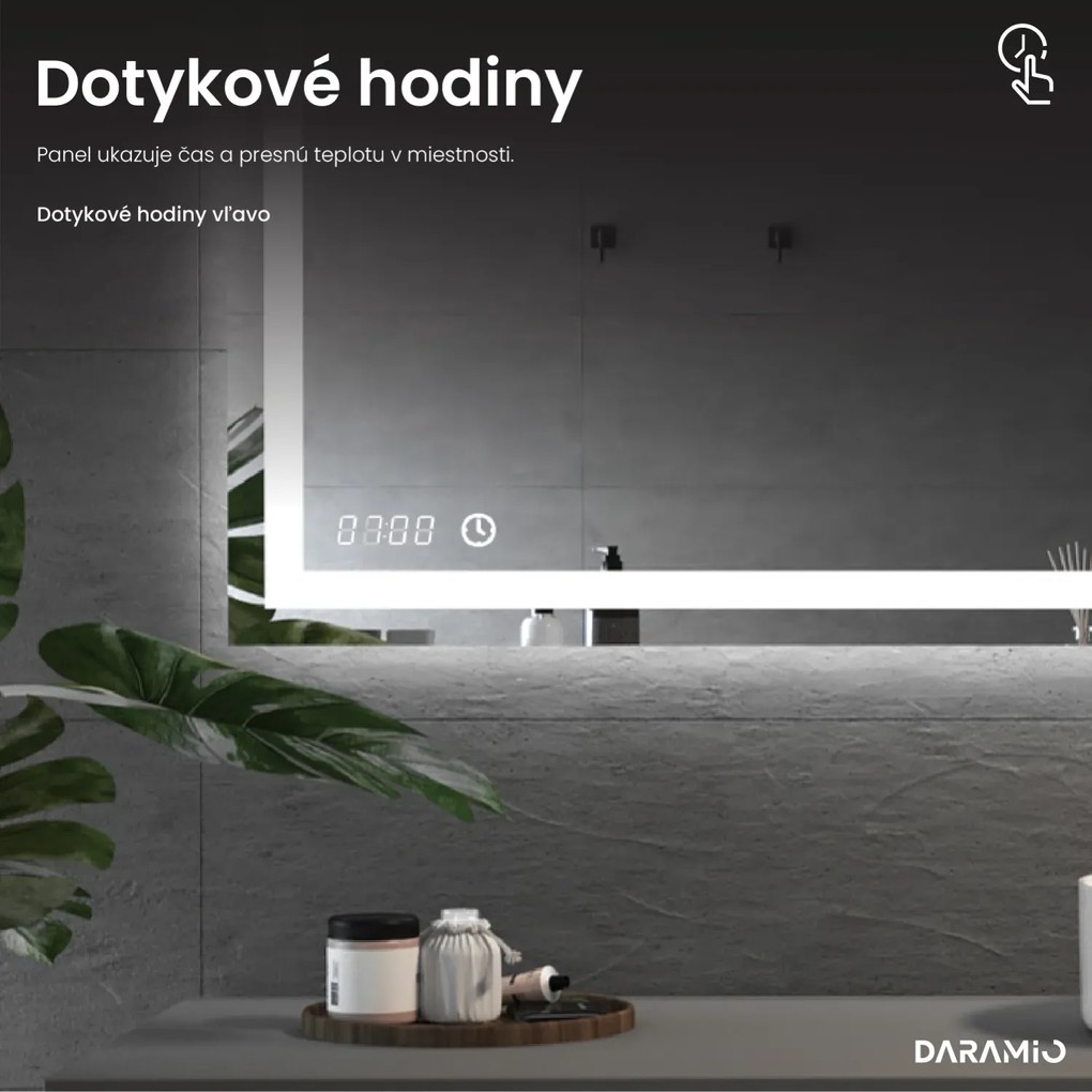 Okrúhle zrkadlo s LED svetlom E4