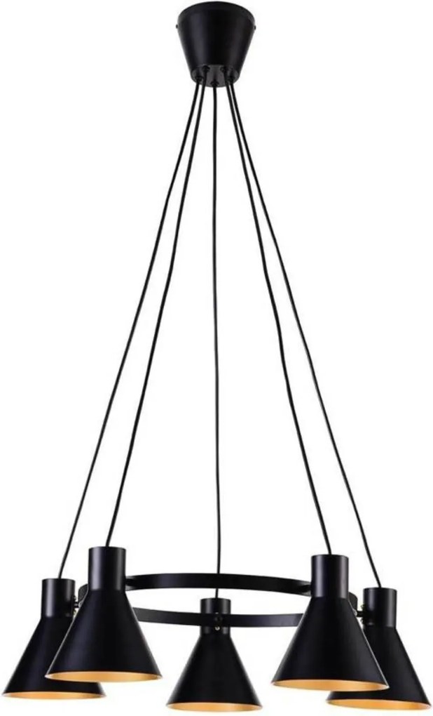 Candellux - Závesná lampa More 5x40W