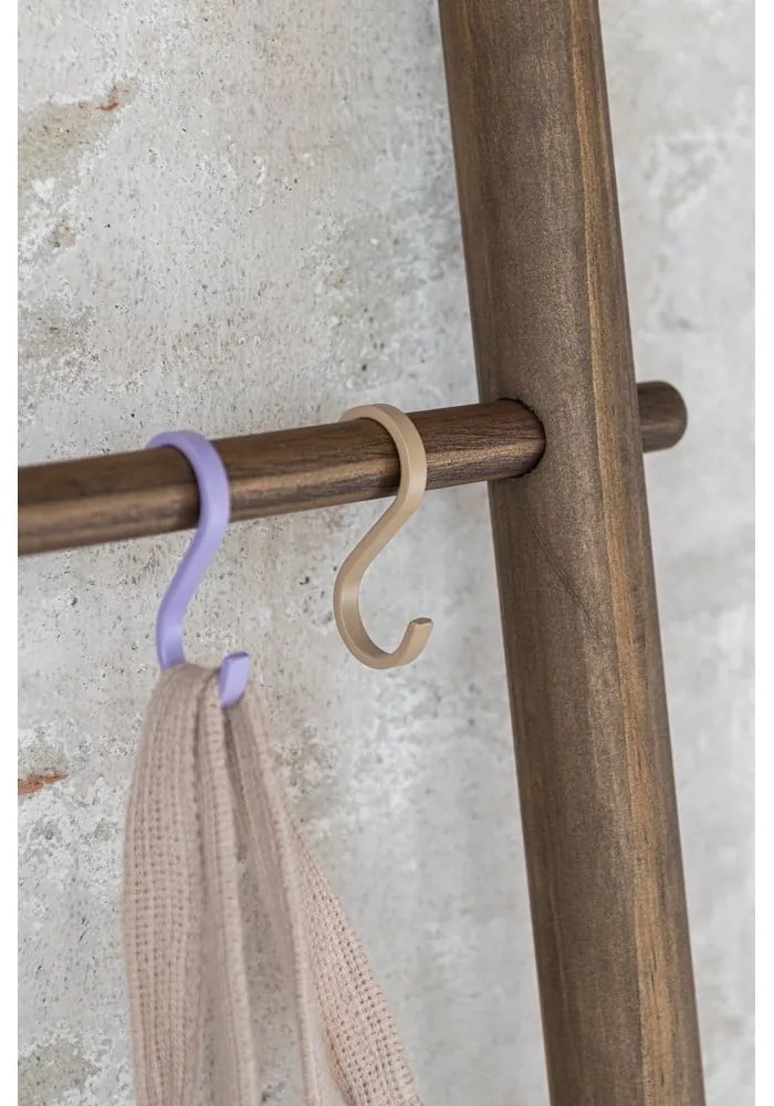 Svetlozelené závesné kovové háčiky v súprave 5 ks Hang-it – Mette Ditmer Denmark